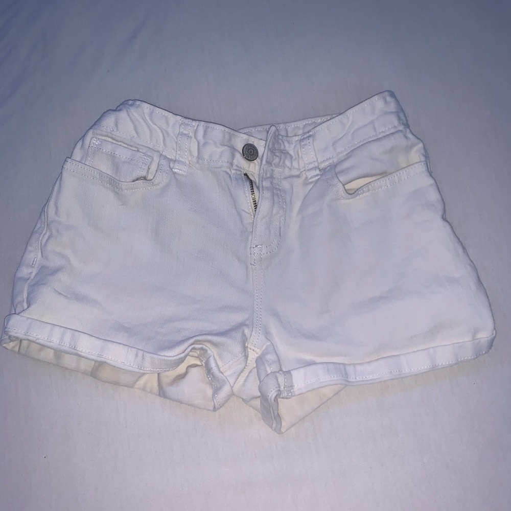 white shorts